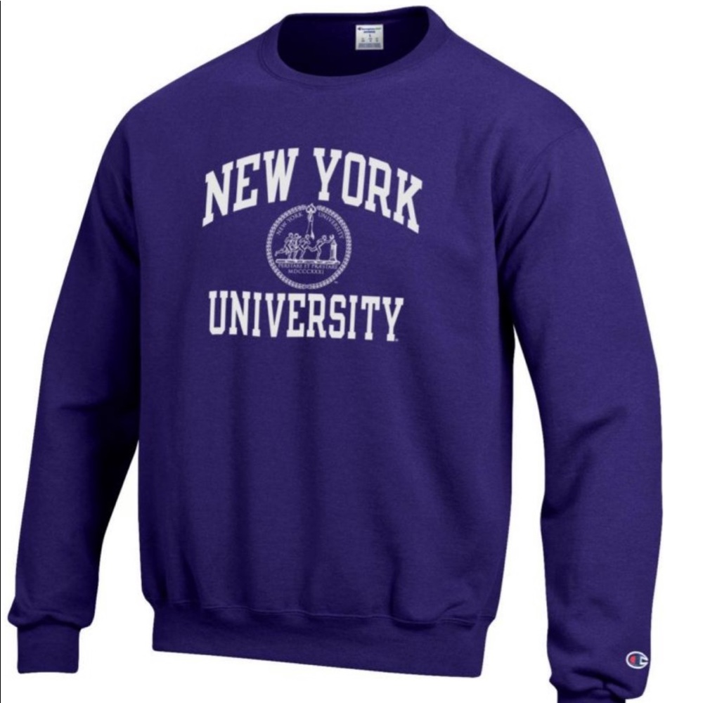 NYU sweatshirt